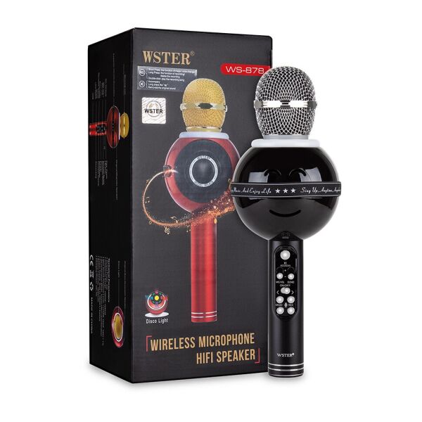 Микрофон с блютузом WS-878 Wster (6952004621177)
Микрофон с блютузом WS-878 Wster (6952004621177)