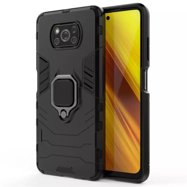 Ударопрочный чехол Transformer Ring for Magnet для Xiaomi Poco X3 Pro Черный / Soul Black (150272)
Ударопрочный чехол Transformer Ring for Magnet для Xiaomi Poco X3 Pro Черный / Soul Black (150272)