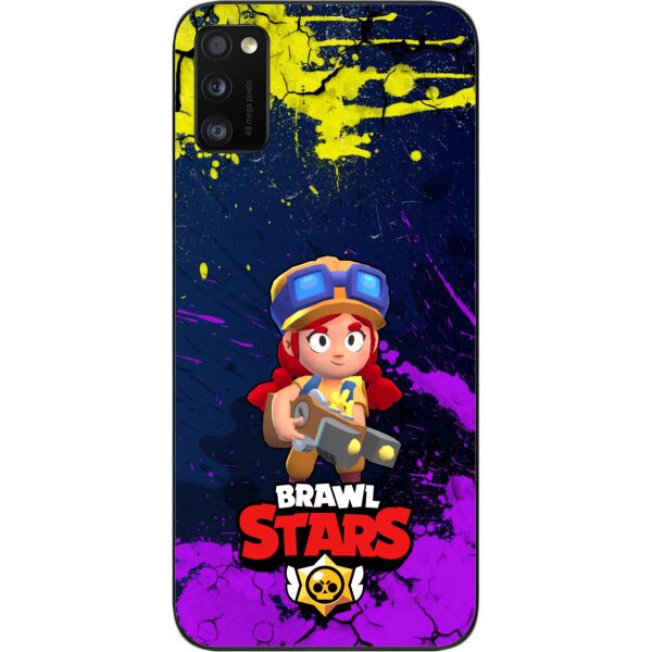 Силиконовый чехол SMTT для Samsung A41 Galaxy A415F с картинкой Бравл Старс герой Джесси
Силиконовый чехол SMTT для Samsung A41 Galaxy A415F с картинкой Бравл Старс герой Джесси