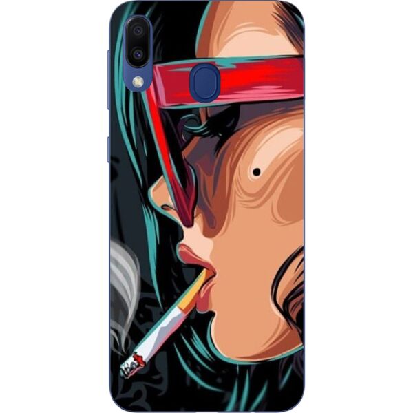 Оригинальный силиконовый чехол бампер Casemarket для Samsung A40 2019 Galaxy A405F с картинкой Брюнетка с сигаретой
Оригинальный силиконовый чехол бампер Casemarket для Samsung A40 2019 Galaxy A405F с картинкой Брюнетка с сигаретой