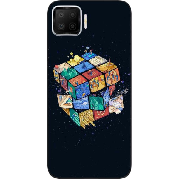 Оригинальный бампер SMTT для OPPO A73 с картинкой Кубик
Оригинальный бампер SMTT для OPPO A73 с картинкой Кубик