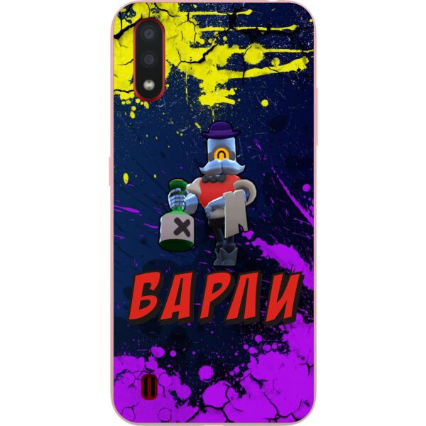 Силиконовый чехол Casemarket для Samsung A01 Galaxy A015F с картинкой Бравл Старс Барли
Силиконовый чехол Casemarket для Samsung A01 Galaxy A015F с картинкой Бравл Старс Барли