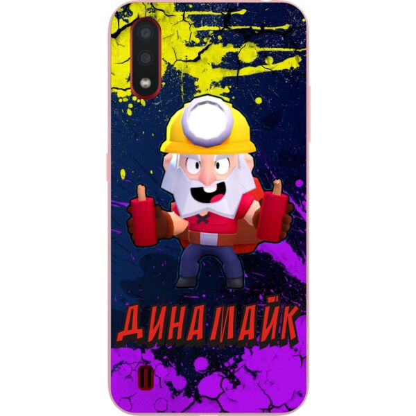 Силиконовый чехол Casemarket для Samsung A01 Galaxy A015F с картинкой Бравл Старс Динамайк
Силиконовый чехол Casemarket для Samsung A01 Galaxy A015F с картинкой Бравл Старс Динамайк