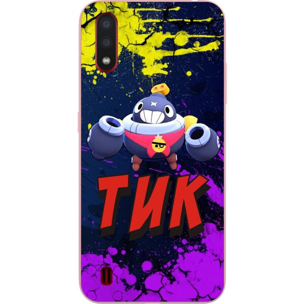Силиконовый чехол Casemarket для Samsung A01 Galaxy A015F с картинкой Бравл Старс Тик
Силиконовый чехол Casemarket для Samsung A01 Galaxy A015F с картинкой Бравл Старс Тик