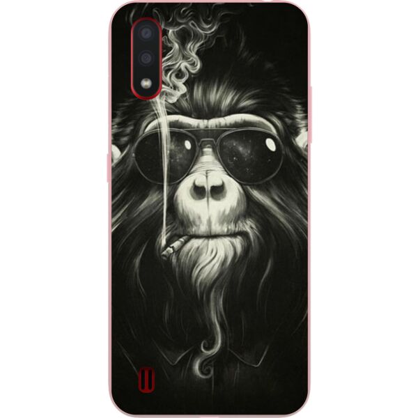 Силиконовый бампер Casemarket с изображением для Samsung A01 Galaxy A015F Обезьяна 
Силиконовый бампер Casemarket с изображением для Samsung A01 Galaxy A015F Обезьяна