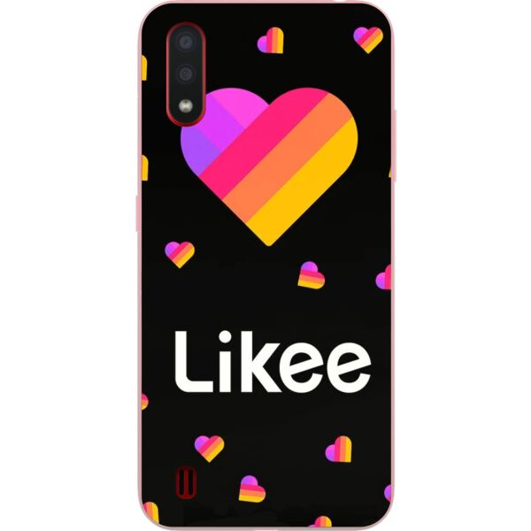 Оригинальный силиконовый чехол Casemarket для Samsung A01 Galaxy A015F с картинкой Likee на черном
Оригинальный силиконовый чехол Casemarket для Samsung A01 Galaxy A015F с картинкой Likee на черном