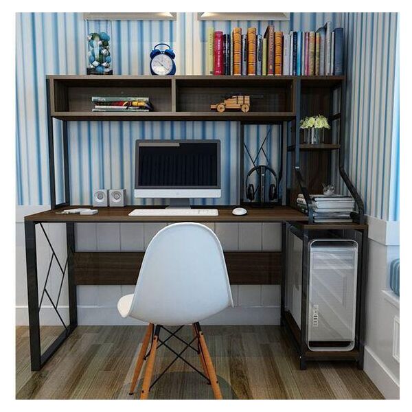 Дизайнерский Письменный офисный стол с полками в стиле Лофт Loft Design RV643 ()
Дизайнерский Письменный офисный стол с полками в стиле Лофт Loft Design RV643 ()