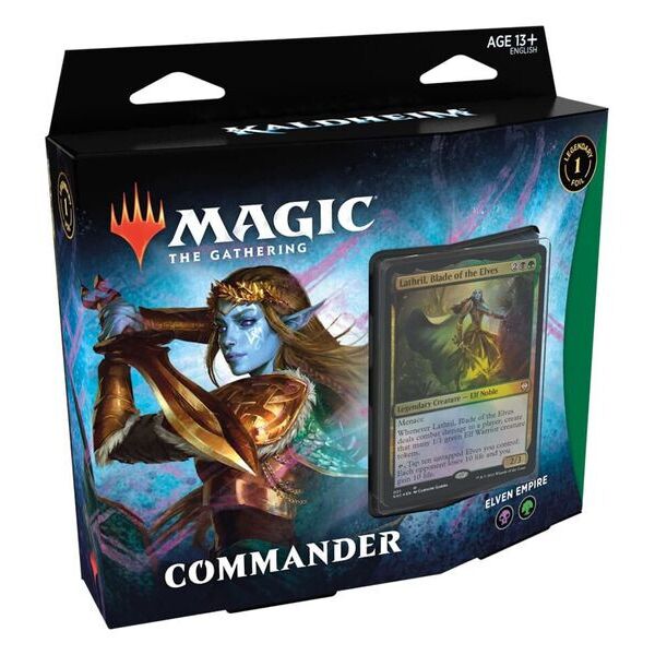 Настольная игра Wizards of the Coast Колода Commander Elven Empire - Kaldheim Magic The Gathering АНГЛ (C76120000)
Настольная игра Wizards of the Coast Колода Commander Elven Empire - Kaldheim Magic The Gathering АНГЛ (C76120000)