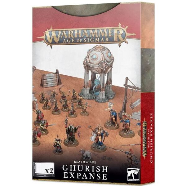 Настольная игра Games Workshop Realmscape: Ghurish Expanse Age of Sigmar (99220299099)
Настольная игра Games Workshop Realmscape: Ghurish Expanse Age of Sigmar (99220299099)