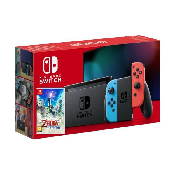 Nintendo Switch Neon Blue-Red (Upgraded version) + Игра The Legend of Zelda: Skyward Sword HD (русская версия)
Nintendo Switch Neon Blue-Red (Upgraded version) + Игра The Legend of Zelda: Skyward Sword HD (русская версия)