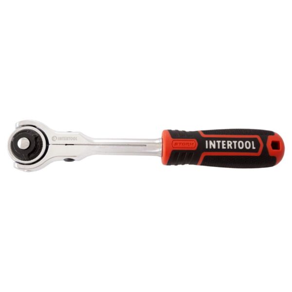 Ключ трещоточный (рукоятка с храповым механизмом) Intertool - 1/2" x 72T поворотный Storm
Ключ трещоточный (рукоятка с храповым механизмом) Intertool - 1/2" x 72T поворотный Storm