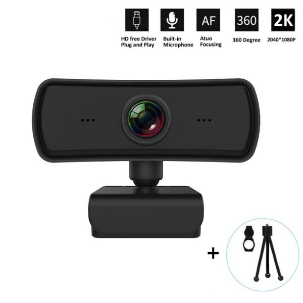 Веб-камера 2K USB Full HD (2560х1440) с автофокусом вебкамера с микрофоном для ПК компьютера UTM Webcam (SJ-PC06) + штатив-тренога
Веб-камера 2K USB Full HD (2560х1440) с автофокусом вебкамера с микрофоном для ПК компьютера UTM Webcam (SJ-PC06) + штатив-тренога