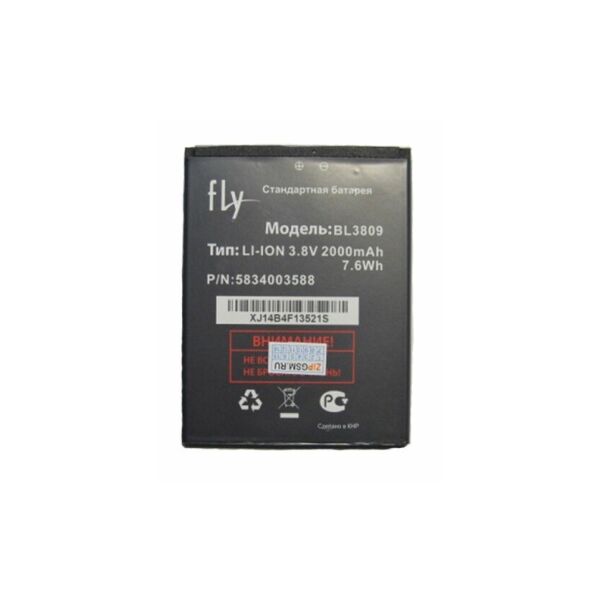 Аккумулятор (батарея) Fly BL3809 iQ458 Quad EVO Tech 2, iQ459 Quad EVO Chic 2 Original PRC
Аккумулятор (батарея) Fly BL3809 iQ458 Quad EVO Tech 2, iQ459 Quad EVO Chic 2 Original PRC