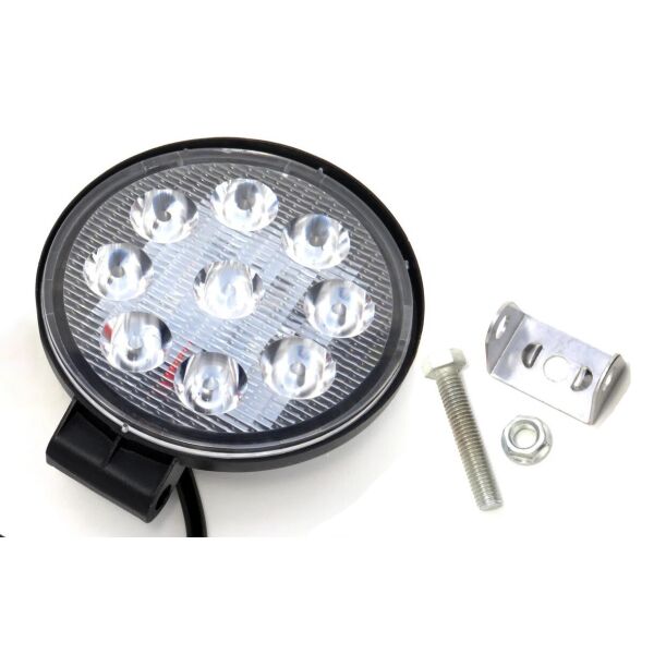 Светодиодная LED противотуманная фара ЛИДЕР 1 шт 10-30V 001 B 27W MINI дальний 112x125x20 
Светодиодная LED противотуманная фара ЛИДЕР 1 шт 10-30V 001 B 27W MINI дальний 112x125x20