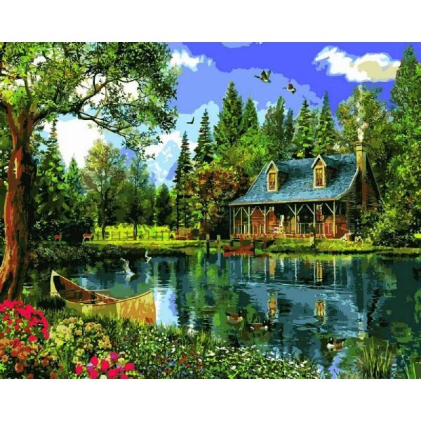 Картина по номерам VP1146 Хрустальное озеро, 40x50 см., Babylon
Картина по номерам VP1146 Хрустальное озеро, 40x50 см., Babylon