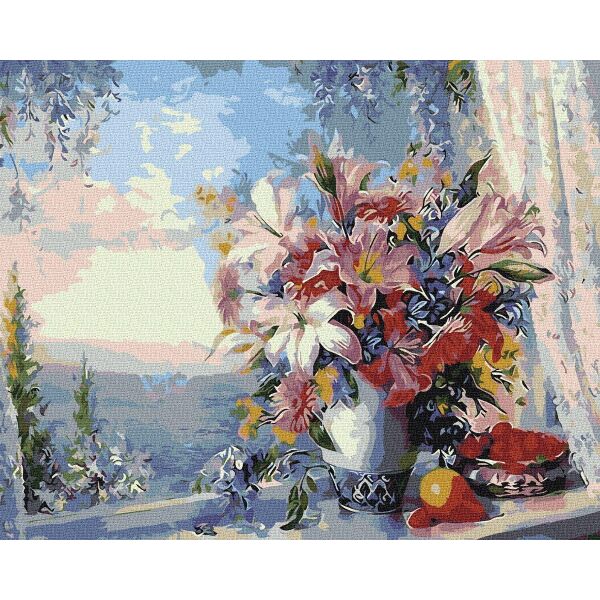 Картина по номерам GX4562 Лилии на окне, 40х50 см., Rainbow Art
Картина по номерам GX4562 Лилии на окне, 40х50 см., Rainbow Art