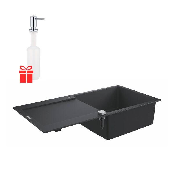 Набор Grohe мойка кухонная K500 31645AP0 + дозатор для моющего средства Contemporary 40536000 (ST702239)
Набор Grohe мойка кухонная K500 31645AP0 + дозатор для моющего средства Contemporary 40536000 (ST702239)
