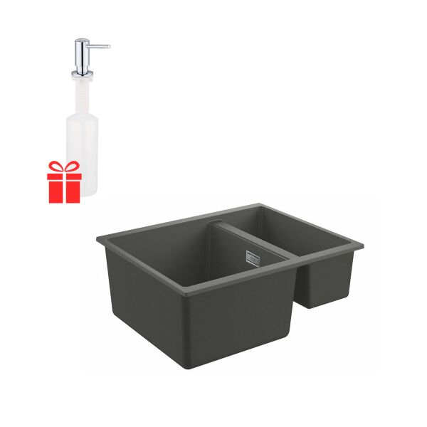 Набор Grohe мойка кухонная K500 31648AT0 + дозатор для моющего средства Contemporary 40536000 (ST702242)
Набор Grohe мойка кухонная K500 31648AT0 + дозатор для моющего средства Contemporary 40536000 (ST702242)