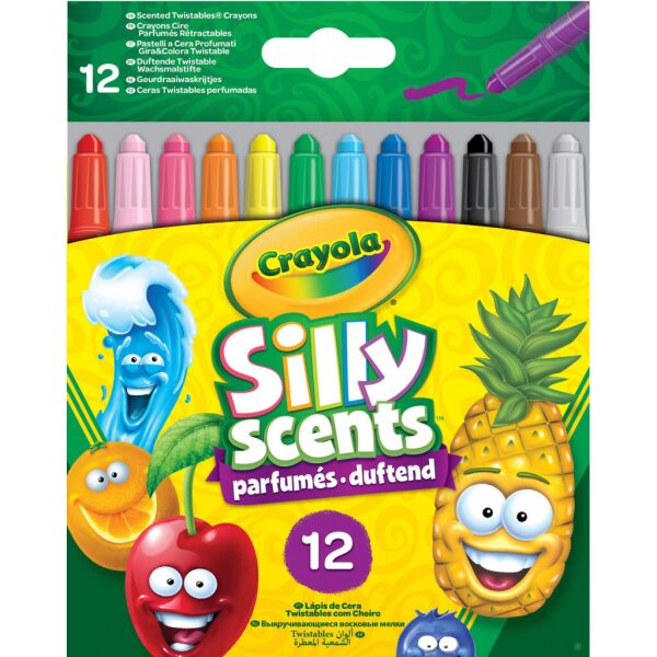 Набор для творчества Crayola Silly Scents Твист восковых мелков с ароматом 12 шт. (256321.024)
Набор для творчества Crayola Silly Scents Твист восковых мелков с ароматом 12 шт. (256321.024)