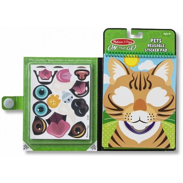 Набор для творчества Melissa&Doug Блокнот с многоразовыми наклейками Домашние животные (MD30512)
Набор для творчества Melissa&Doug Блокнот с многоразовыми наклейками Домашние животные (MD30512)