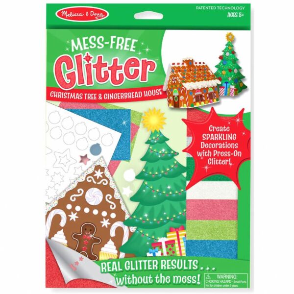 Набор для творчества Melissa&Doug Объемные блестящие наклейки Рождественская елка и пряничный (MD8404)
Набор для творчества Melissa&Doug Объемные блестящие наклейки Рождественская елка и пряничный (MD8404)