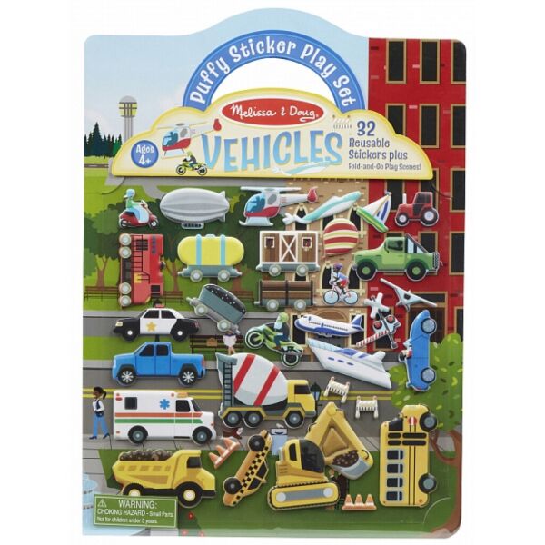 Набор для творчества Melissa&Doug объемные многоразовые наклейки Транспортные средства (MD30522) 
Набор для творчества Melissa&Doug объемные многоразовые наклейки Транспортные средства (MD30522)