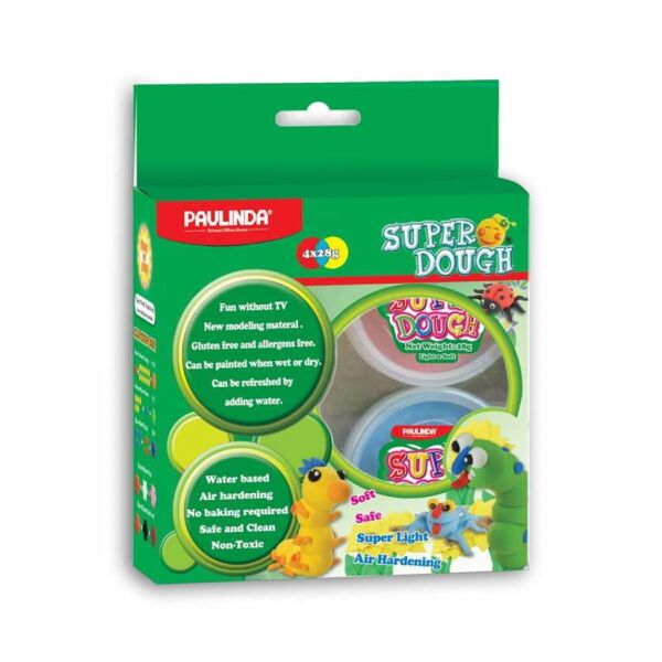 Набор для творчества Paulinda Super Dough 4*28г буклет "Шаг за шагом-Животные(PL-081185)
Набор для творчества Paulinda Super Dough 4*28г буклет "Шаг за шагом-Животные(PL-081185)