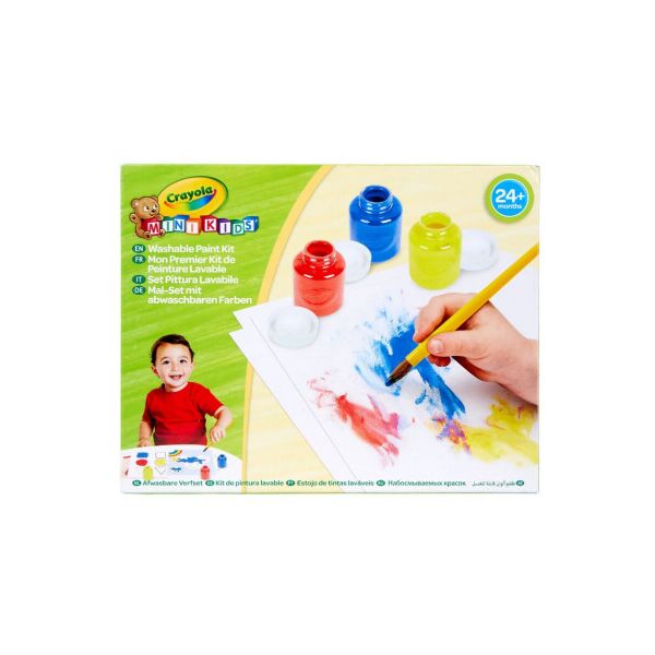 Набор для творчества Crayola Washable Mini Kids Набор для рисования красками (256698.006)
Набор для творчества Crayola Washable Mini Kids Набор для рисования красками (256698.006)