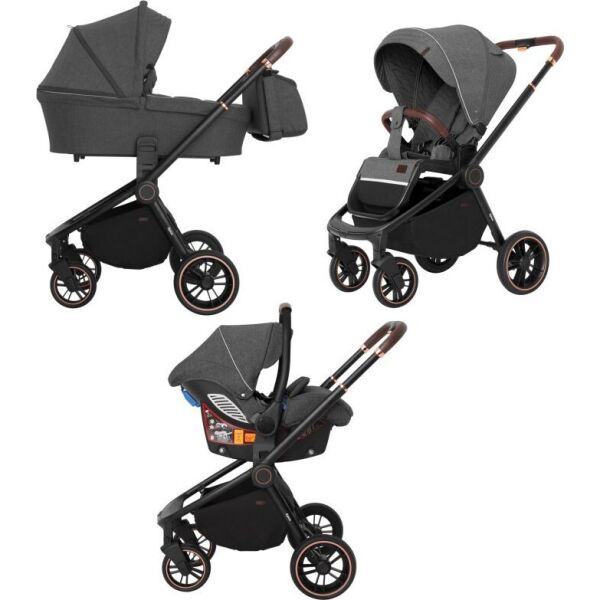 Коляска универсальная 3 в 1 Carrello Epica CRL-8511/1 Iron Grey на черной раме + дождевик + чехол на ножки и сумка
Коляска универсальная 3 в 1 Carrello Epica CRL-8511/1 Iron Grey на черной раме + дождевик + чехол на ножки и сумка