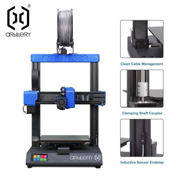 МФУ Zestaw drukarki 3D Artillery® Genius do samodzielnego montażu 220 * 220 * 250 mm Rozmiar wydruku z bardzo cichym silniki win10
МФУ Zestaw drukarki 3D Artillery® Genius do samodzielnego montażu 220 * 220 * 250 mm Rozmiar wydruku z bardzo cichym silniki win10