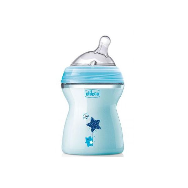 Бутылочка для кормления Chicco Natural Feeling Color, 250 мл, 2м+, голубой (80825.21)
Бутылочка для кормления Chicco Natural Feeling Color, 250 мл, 2м+, голубой (80825.21)