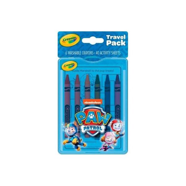 Набор для творчества Crayola Paw Patrol с раскрасками и смываемыми восковыми мелками (04-0437)
Набор для творчества Crayola Paw Patrol с раскрасками и смываемыми восковыми мелками (04-0437)