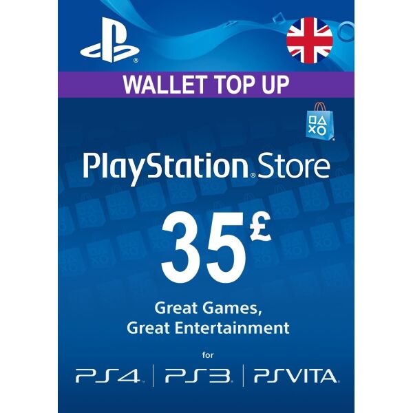 Цифровой код Сони PlayStation Network пополнение бумажника счета своего аккаунта на сумму 35£ GBP UK-регион
Цифровой код Сони PlayStation Network пополнение бумажника счета своего аккаунта на сумму 35£ GBP UK-регион