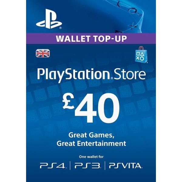 Цифровой код Сони PlayStation Network пополнение бумажника счета своего аккаунта на сумму 40£ GBP UK-регион
Цифровой код Сони PlayStation Network пополнение бумажника счета своего аккаунта на сумму 40£ GBP UK-регион