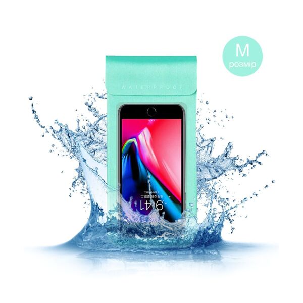 Водонепроницаемый чехол для iPhone 12 Pro Max / 11/11 Pro Max / Xs Max / Xr / 8 plus Мятный Размер M
Водонепроницаемый чехол для iPhone 12 Pro Max / 11/11 Pro Max / Xs Max / Xr / 8 plus Мятный Размер M