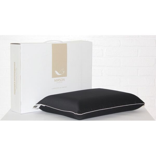 Подушка ортопедическая MirSon №7006 Elite Delicate Satin Black Pearl Women 59х43х10 см италия, пена memory foam
Подушка ортопедическая MirSon №7006 Elite Delicate Satin Black Pearl Women 59х43х10 см италия, пена memory foam