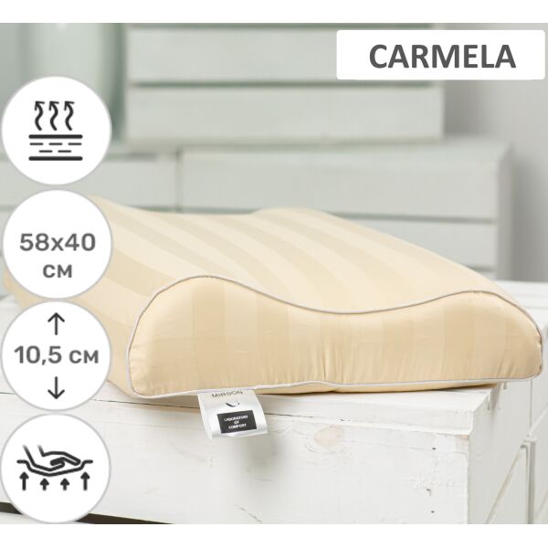 Подушка ортопедическая MirSon №6023 Noble stripe Сarmela AERO 58х40х10.5 см италия, пена memory soft
Подушка ортопедическая MirSon №6023 Noble stripe Сarmela AERO 58х40х10.5 см италия, пена memory soft