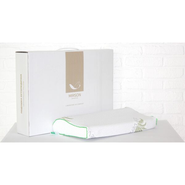 Подушка ортопедическая MirSon №7078 Green nature Dorotea KIDDY 50х29х5/8 италия, пена memory
Подушка ортопедическая MirSon №7078 Green nature Dorotea KIDDY 50х29х5/8 италия, пена memory