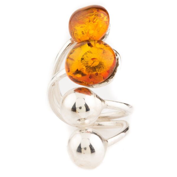 Кольцо из серебра с янтарем, размер 18 (1486723)
Кольцо из серебра с янтарем, размер 18 (1486723)