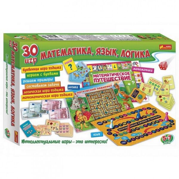 Интерактивная игра Ranok-Creative Большой набор 30 игр Математика, язык, логика 12120111
Интерактивная игра Ranok-Creative Большой набор 30 игр Математика, язык, логика 12120111