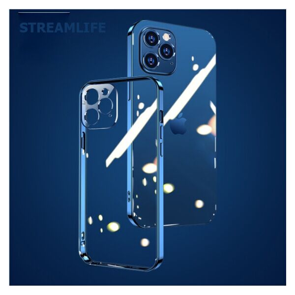 Прозрачный - противоударный чехол Streamlife Diamond case для iPhone 12 Pro Max, защитный чехол из поликарбоната, Blue
Прозрачный - противоударный чехол Streamlife Diamond case для iPhone 12 Pro Max, защитный чехол из поликарбоната, Blue