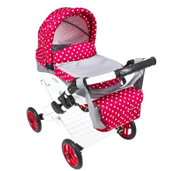 Коляска для кукол Adbor Lily Lc-11 Красный/Серый с принтом с корзиной, матрасом и сумкой + чехол на ножки
Коляска для кукол Adbor Lily Lc-11 Красный/Серый с принтом с корзиной, матрасом и сумкой + чехол на ножки