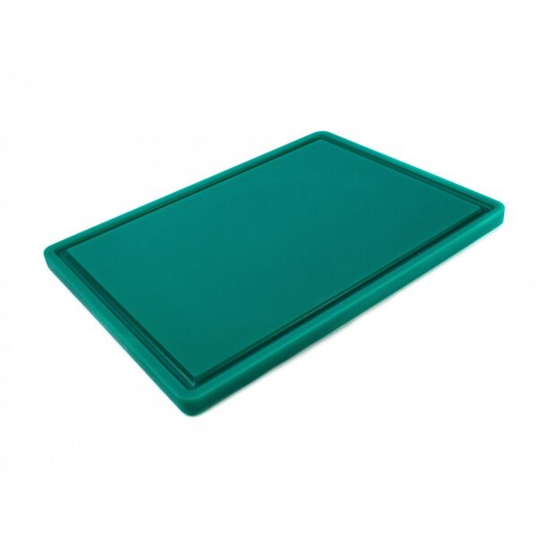 Доска разделочная HDPE с желобом, 400 × 300 × 18 мм, 4 противоскользящие ножки, зеленая
Доска разделочная HDPE с желобом, 400 × 300 × 18 мм, 4 противоскользящие ножки, зеленая