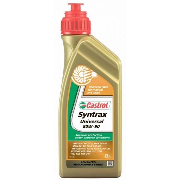 Трансмиссионное масло Castrol Олива трансмісійна SYNTRAX UNIVERSAL 80W-90 1л (CS 80W90 SU 1L)
Трансмиссионное масло Castrol Олива трансмісійна SYNTRAX UNIVERSAL 80W-90 1л (CS 80W90 SU 1L)