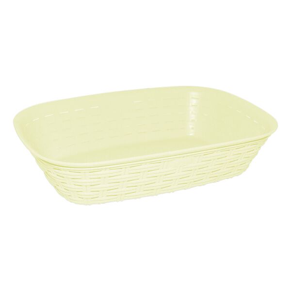 Хлебная корзина под ротанг желтая
Хлебная корзина под ротанг желтая