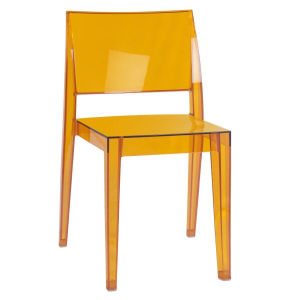 Стул Papatya Gyza прозрачно-оранжевый
Стул Papatya Gyza прозрачно-оранжевый