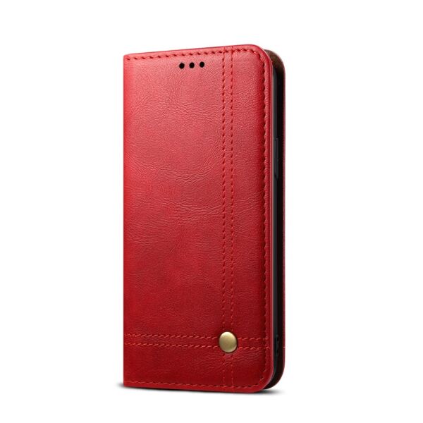 Чехол книжка для Realme C11 (RMX2185) боковой с отсеком для визиток, Crazy Horse, Красный
Чехол книжка для Realme C11 (RMX2185) боковой с отсеком для визиток, Crazy Horse, Красный