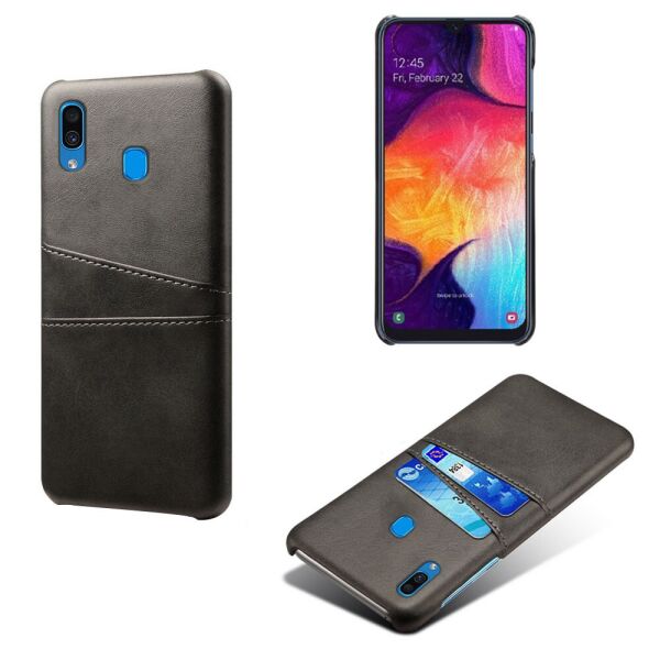 Чехол накладка для Samsung Galaxy A30 A305FD с кожаной поверхностью и отсеком для визиток, черный
Чехол накладка для Samsung Galaxy A30 A305FD с кожаной поверхностью и отсеком для визиток, черный