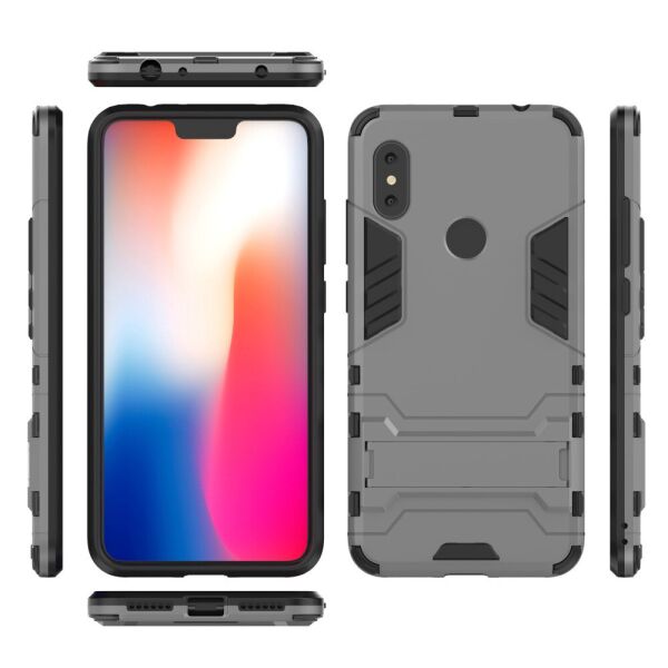 Чехол накладка для Xiaomi Redmi Note 6 Pro противоударный силиконовый с пластиком, Alien, серый
Чехол накладка для Xiaomi Redmi Note 6 Pro противоударный силиконовый с пластиком, Alien, серый