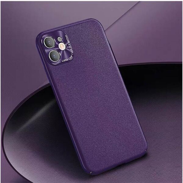 Чехол для iPhone 11 PRO пластиковый ультратонкий с металлической защитой камеры, Colored Leather, Фиолетовый
Чехол для iPhone 11 PRO пластиковый ультратонкий с металлической защитой камеры, Colored Leather, Фиолетовый